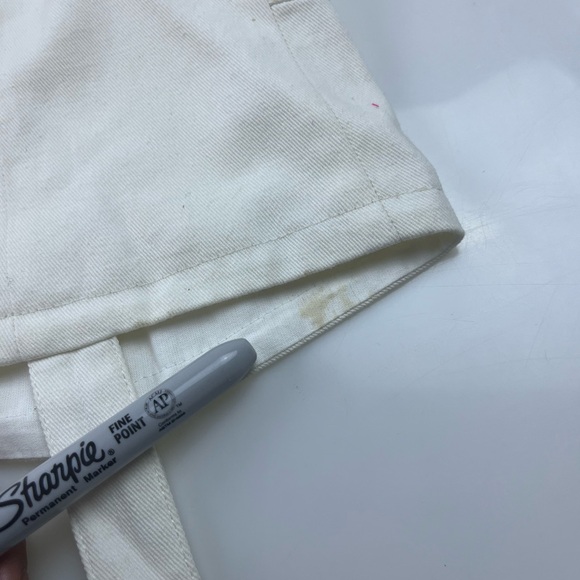 Allison New York White Tyra Crop Top N273-20 - Picture 4 of 6